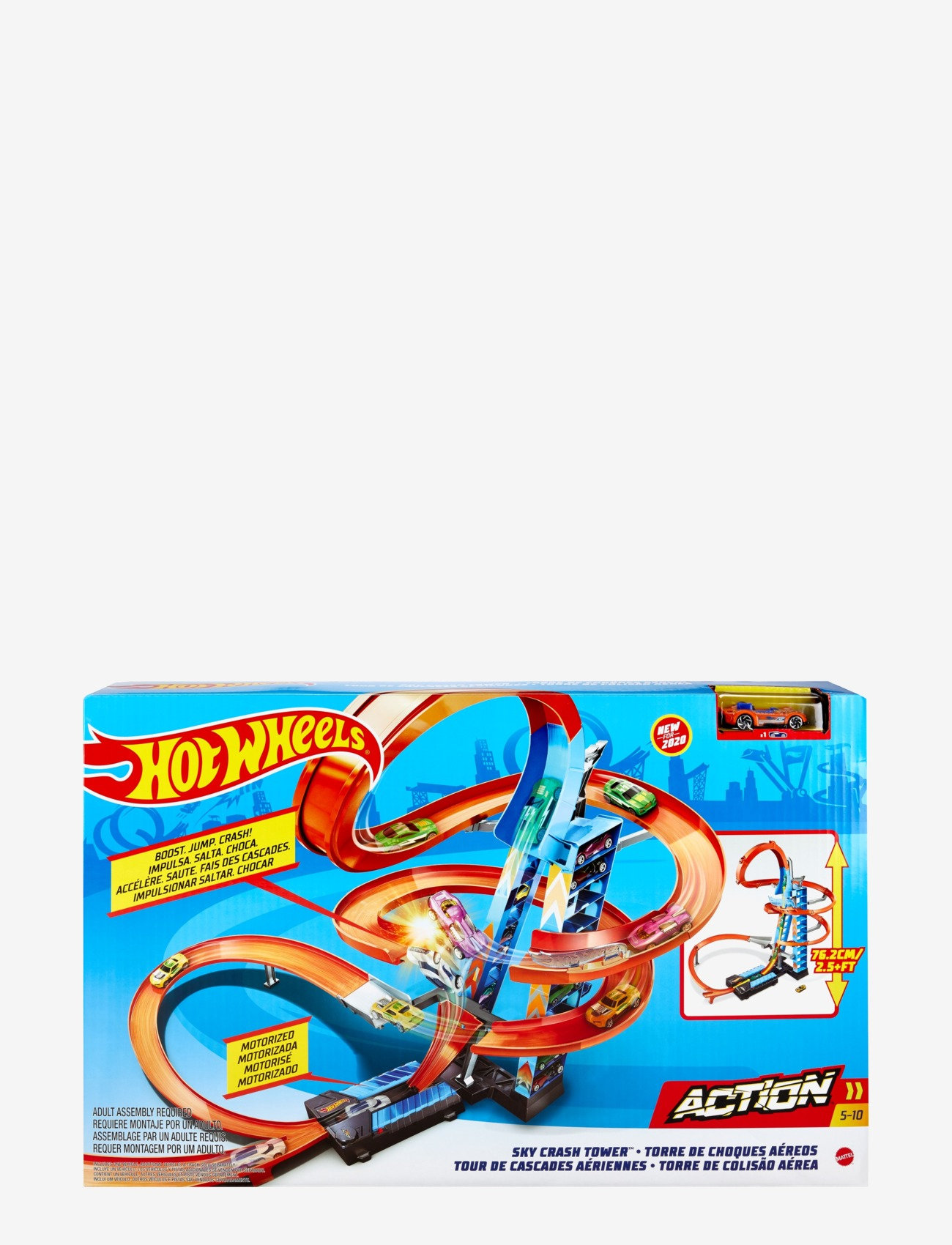 Hot Wheels - Hot Wheels® Sky Crash Tower™, track set - multi color - 0