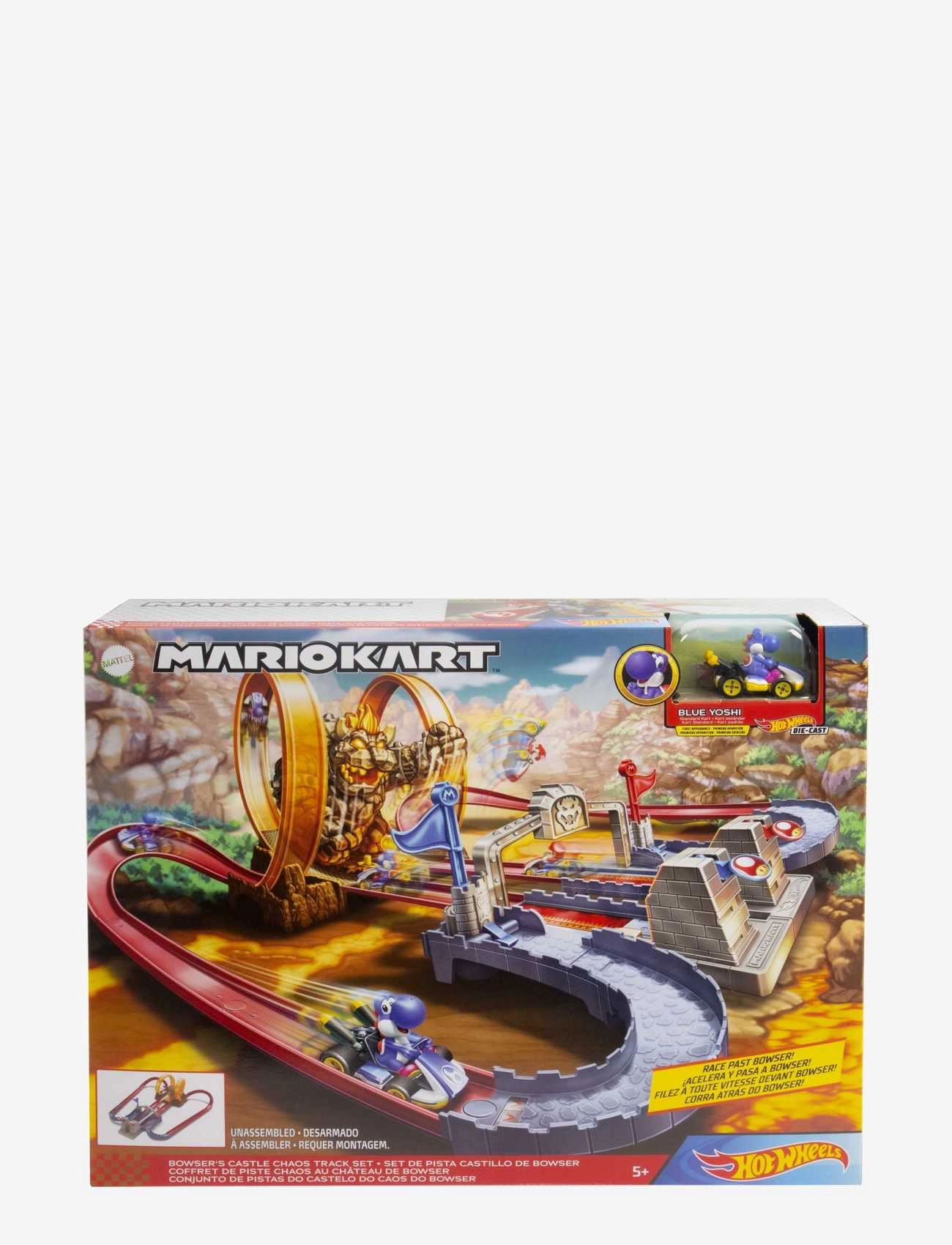 Hot Wheels - Mario Kart MarioKart Bowsers Castle Chaos Play Set - multi color - 4