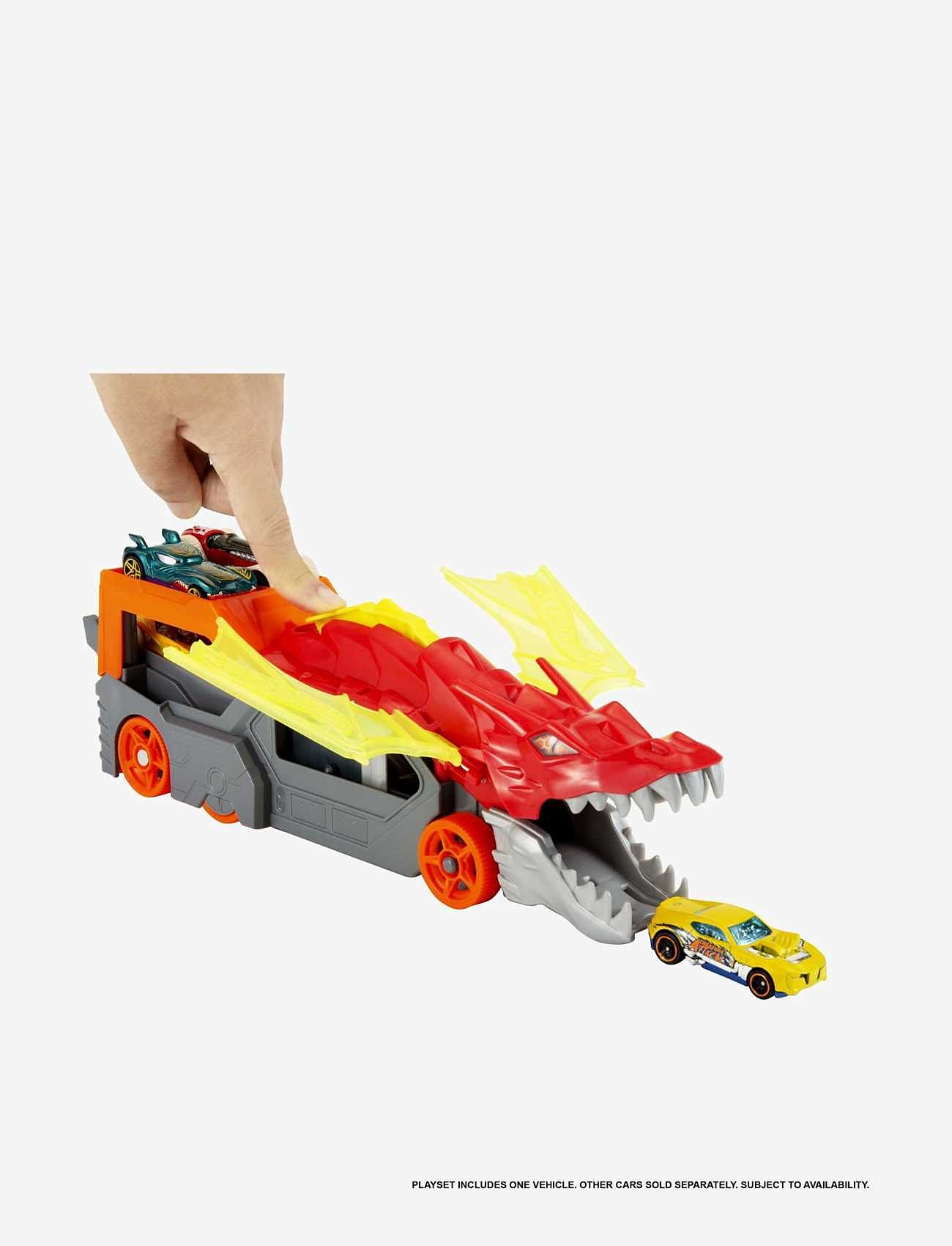 Hot Wheels - City Dragon Launch Transporter - multi color - 3