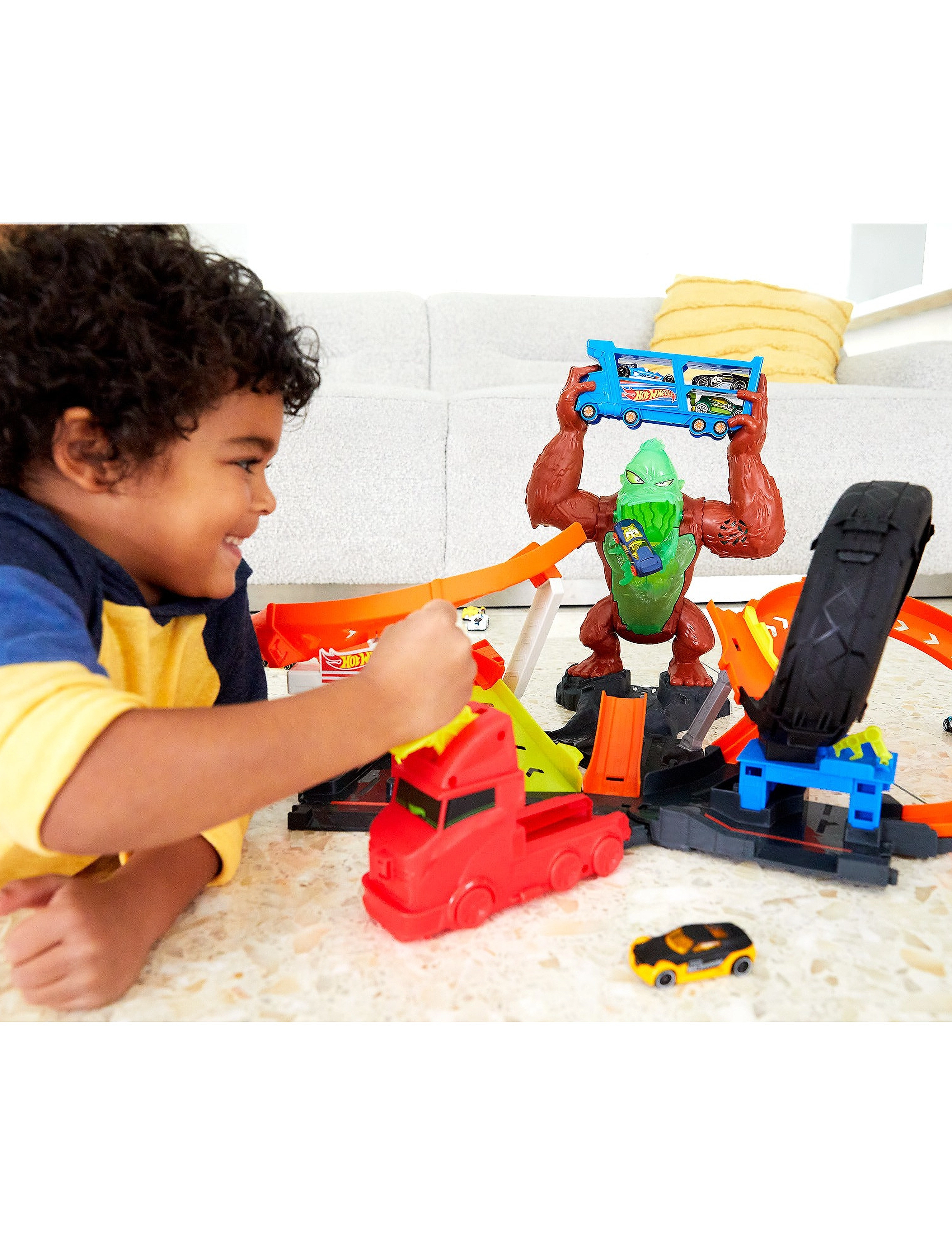 Hot Wheels - City Toxic Gorilla Slam - multi color - 5