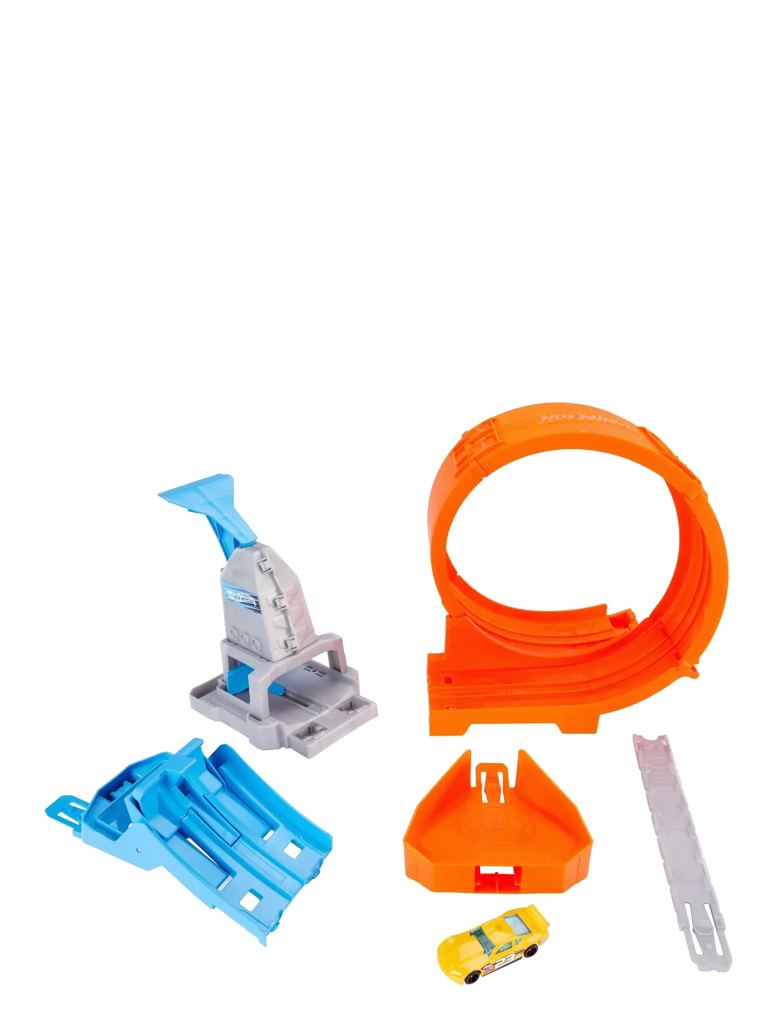 Hot Wheels - Action Loop Stunt Champion Track Set & 1 Diecast Car - laveste priser - multi color - 3