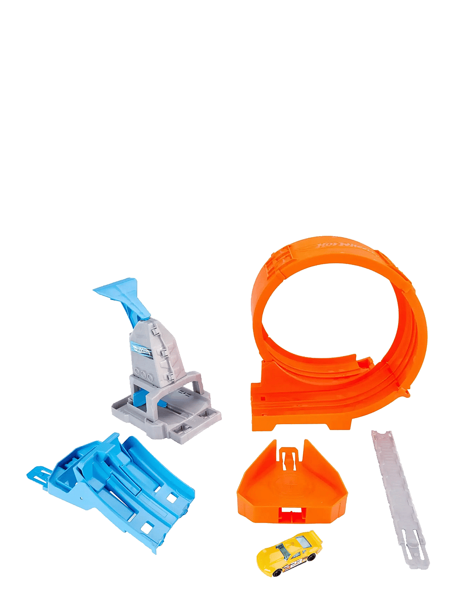 Hot Wheels - Action Loop Stunt Champion Track Set & 1 Diecast Car - keppnisbrautir - multi color - 4