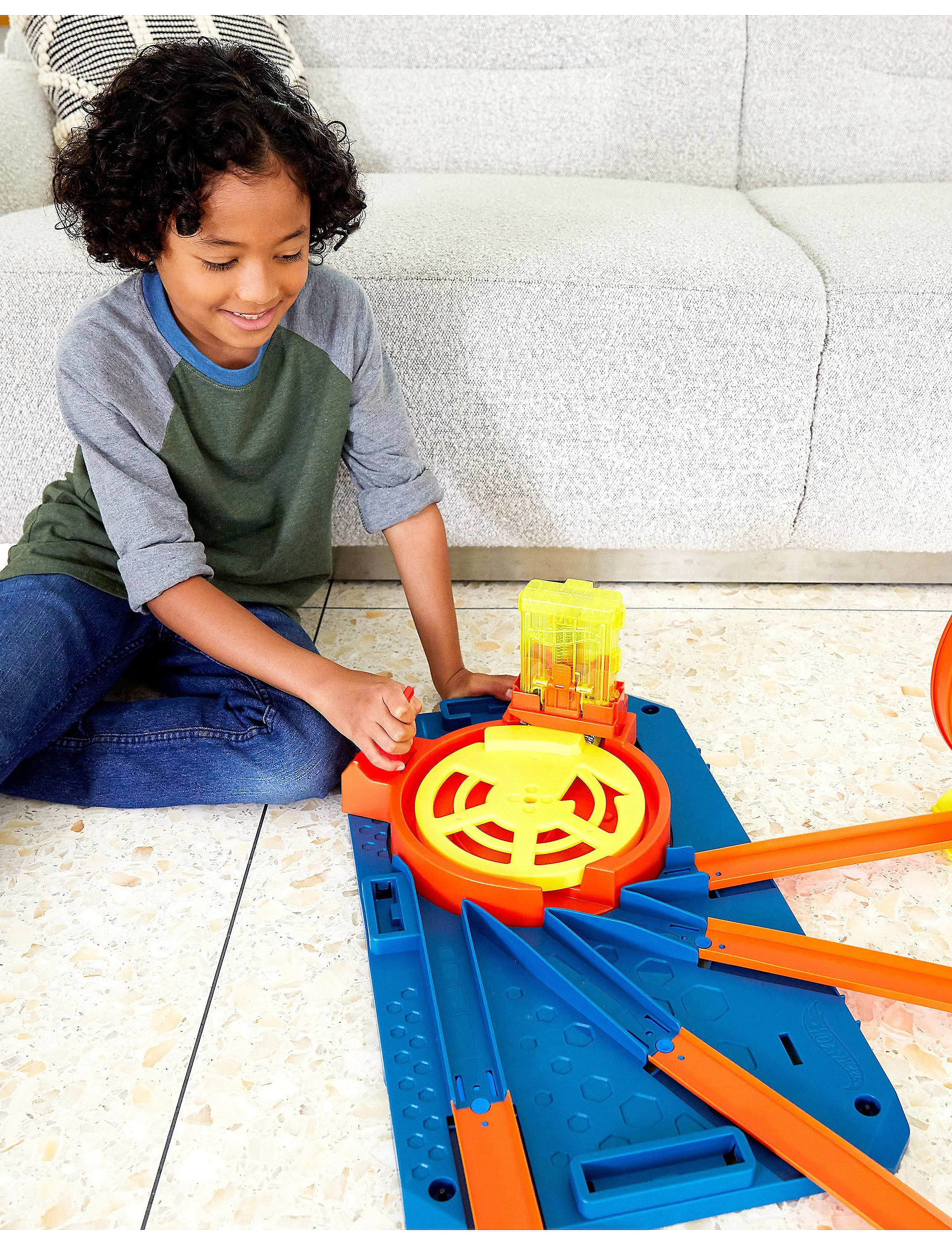 Hot Wheels - Track Builder Unlimited Rapid Launch Builder Box - multi color - 5