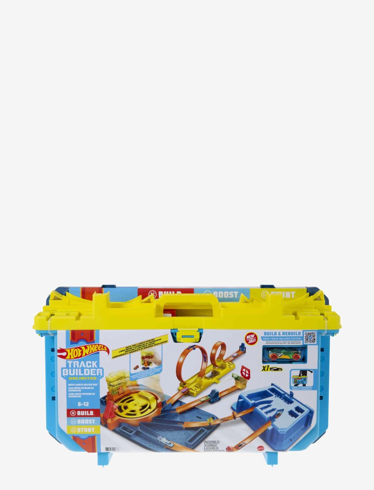 Hot Wheels - Track Builder Unlimited Rapid Launch Builder Box - multi color - 4