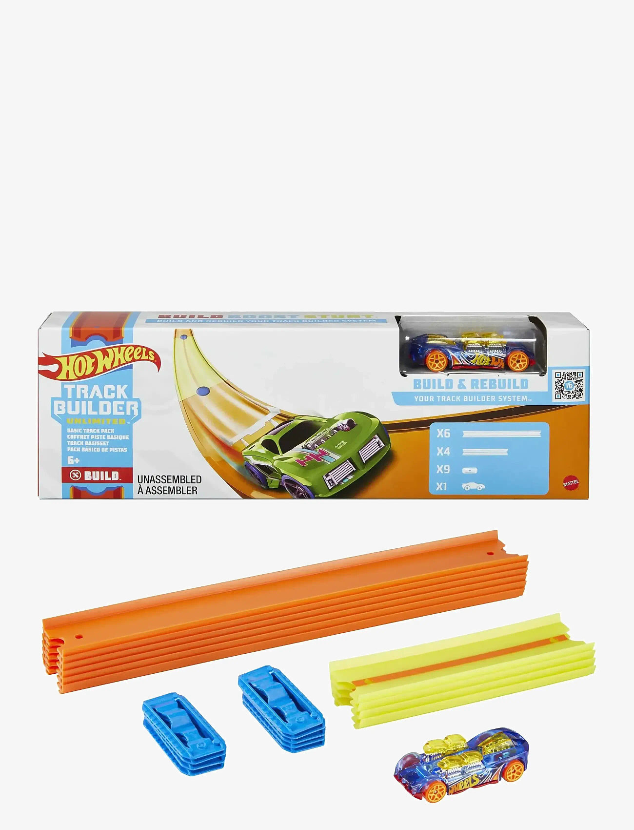 Hot Wheels - Track Builder Unlimited Basic Track Pack, track set - multi color - 0