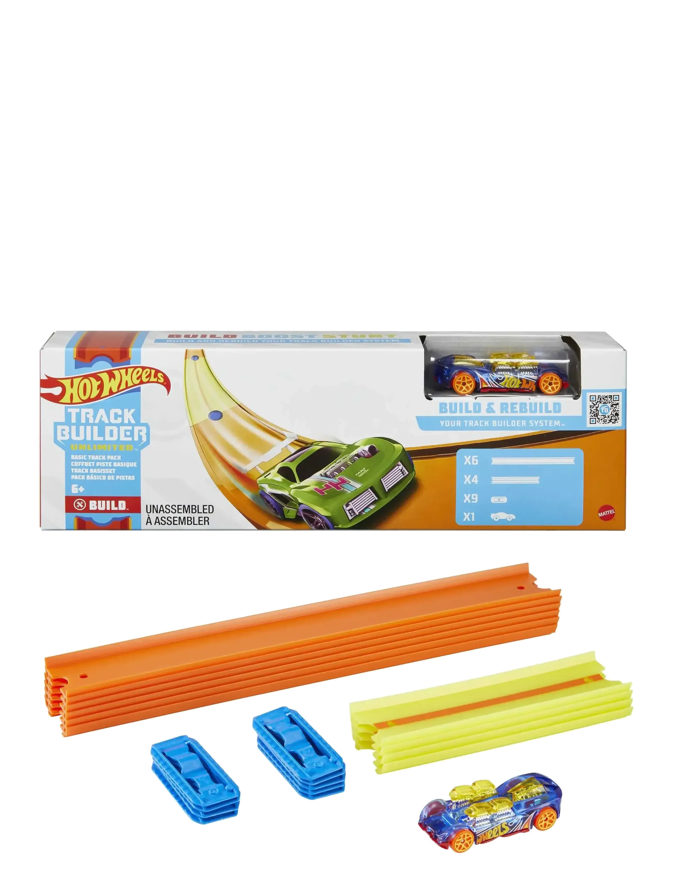 Track Builder Unlimited Basic Track Pack, track set - MULTI COLOR