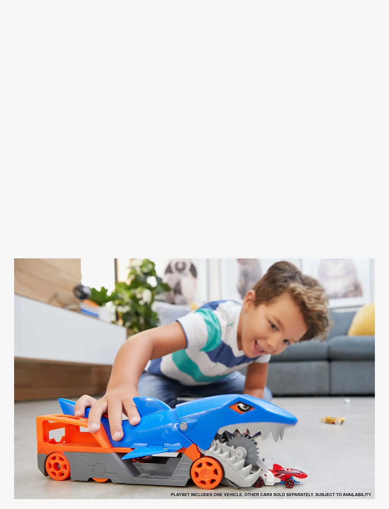 Hot Wheels - City Shark Chomp Transporter Playset & Diecast Car - multi color - 1