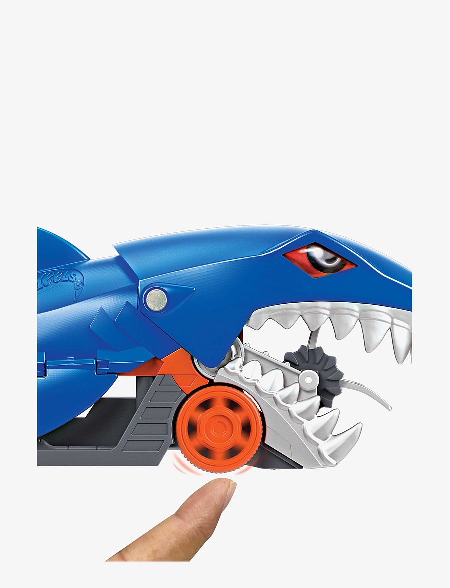 Hot Wheels - City Shark Chomp Transporter Playset & Diecast Car - mänguautod - multi color - 3