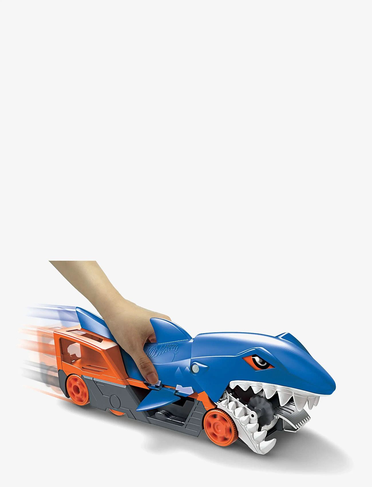 Hot Wheels - City Shark Chomp Transporter Playset & Diecast Car - multi color - 3
