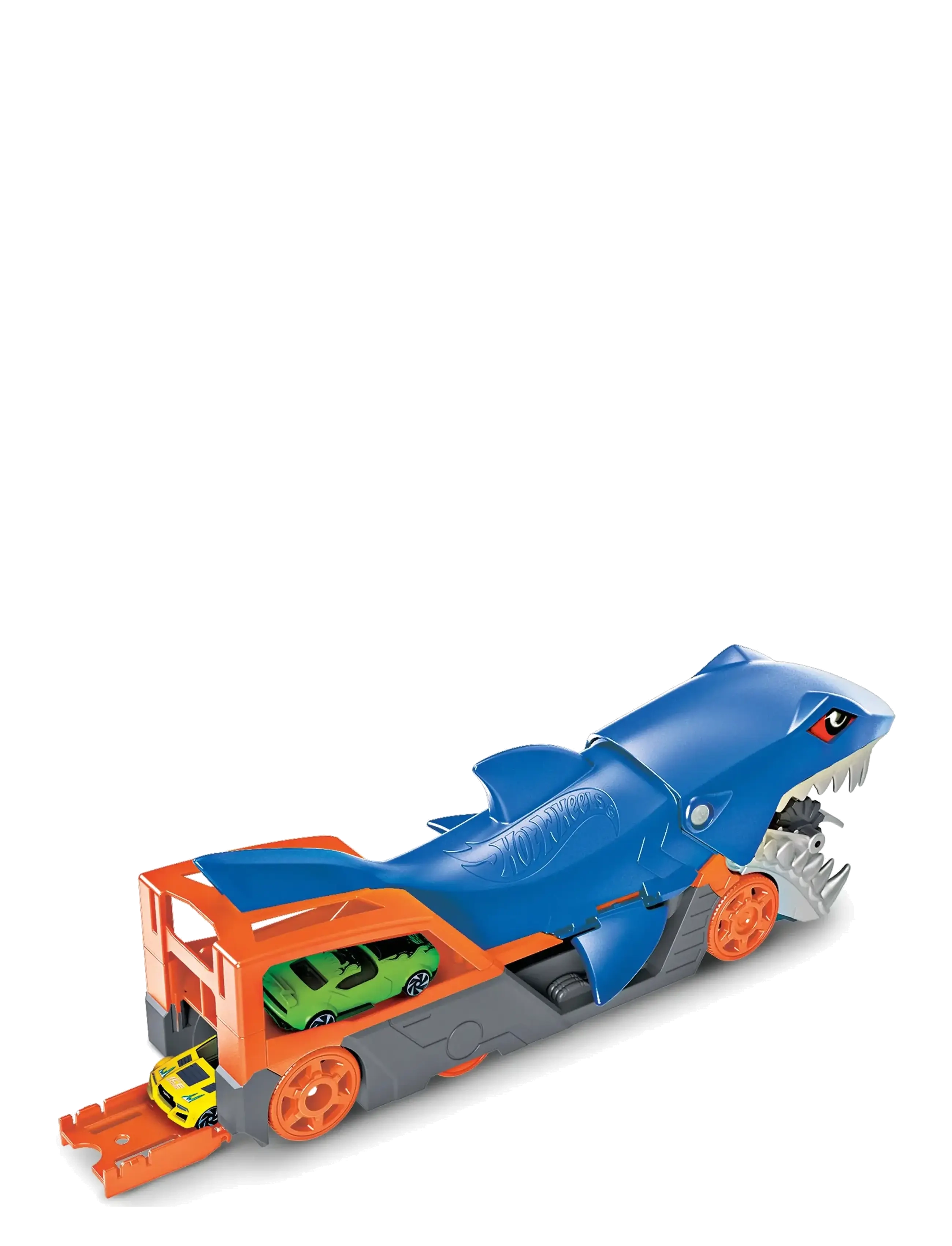 Hot Wheels - City Shark Chomp Transporter Playset & Diecast Car - mänguautod - multi color - 5