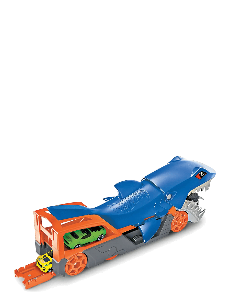 Hot Wheels - City Shark Chomp Transporter Playset & Diecast Car - mänguautod - multi color - 5