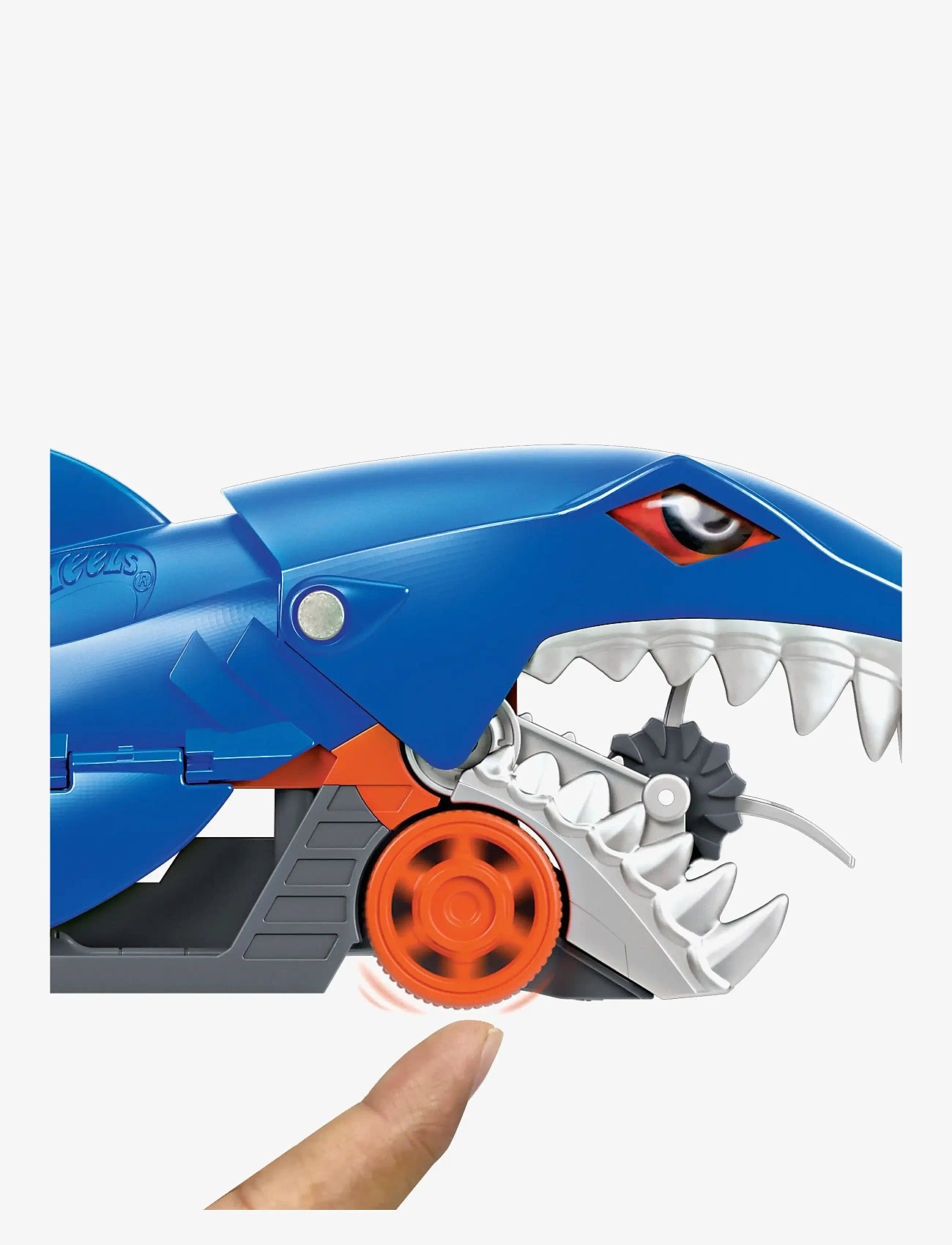 Hot Wheels - City Shark Chomp Transporter Playset & Diecast Car - multi color - 5