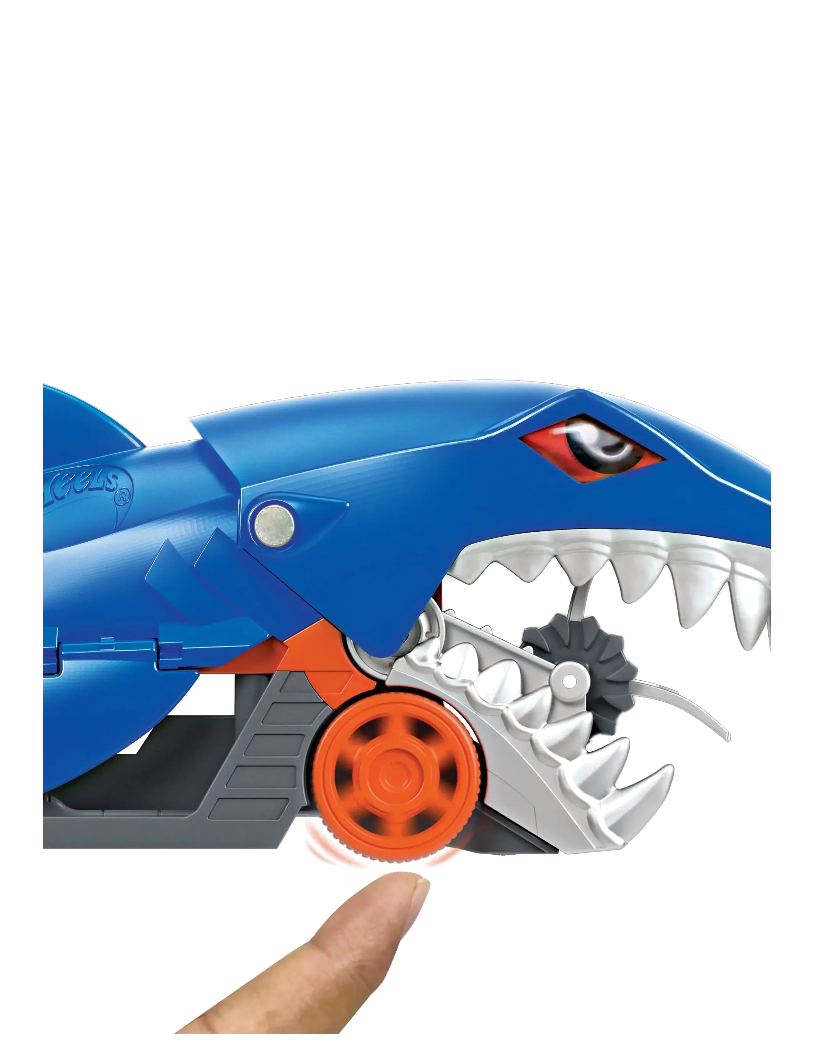 Hot Wheels - City Shark Chomp Transporter Playset & Diecast Car - multi color - 5