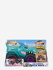 Hot Wheels - Monster Trucks Car Chompin' Mega-Wrex Vehicle - legekøretøjer - multi color - 4
