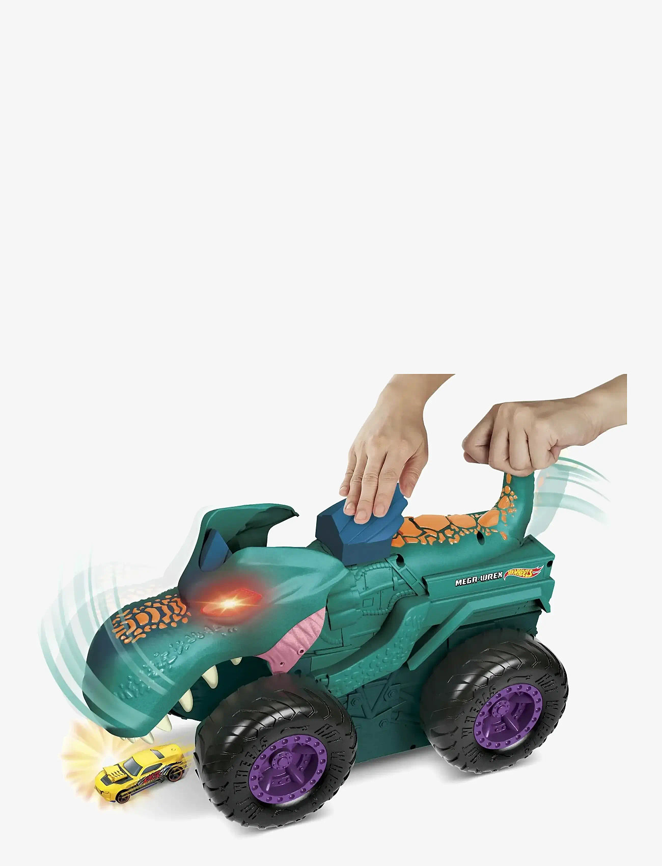 Hot Wheels - HWMT Car-Chompin' Mega-Wrex - legetøjsbiler - multi color - 5
