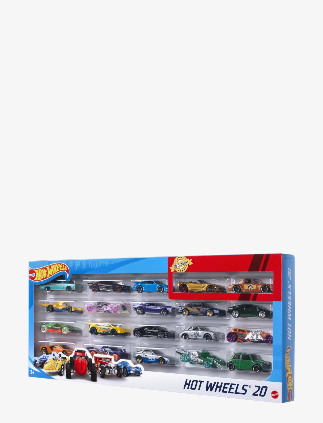 Hot Wheels - 20 Car Pack Assortment - legetøjsbiler - multi color - 0