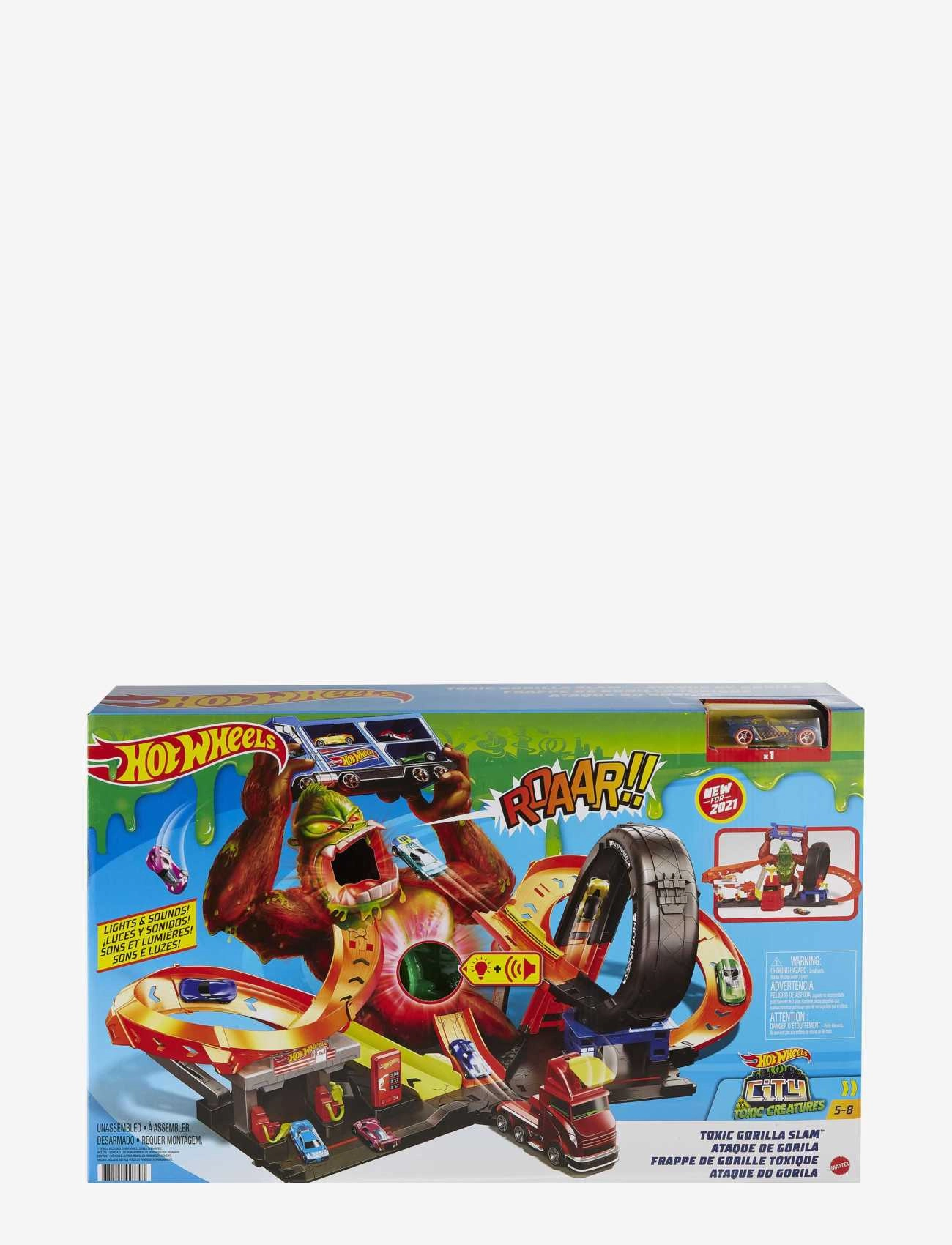 Hot Wheels - City Toxic Gorilla Slam - multi color - 4