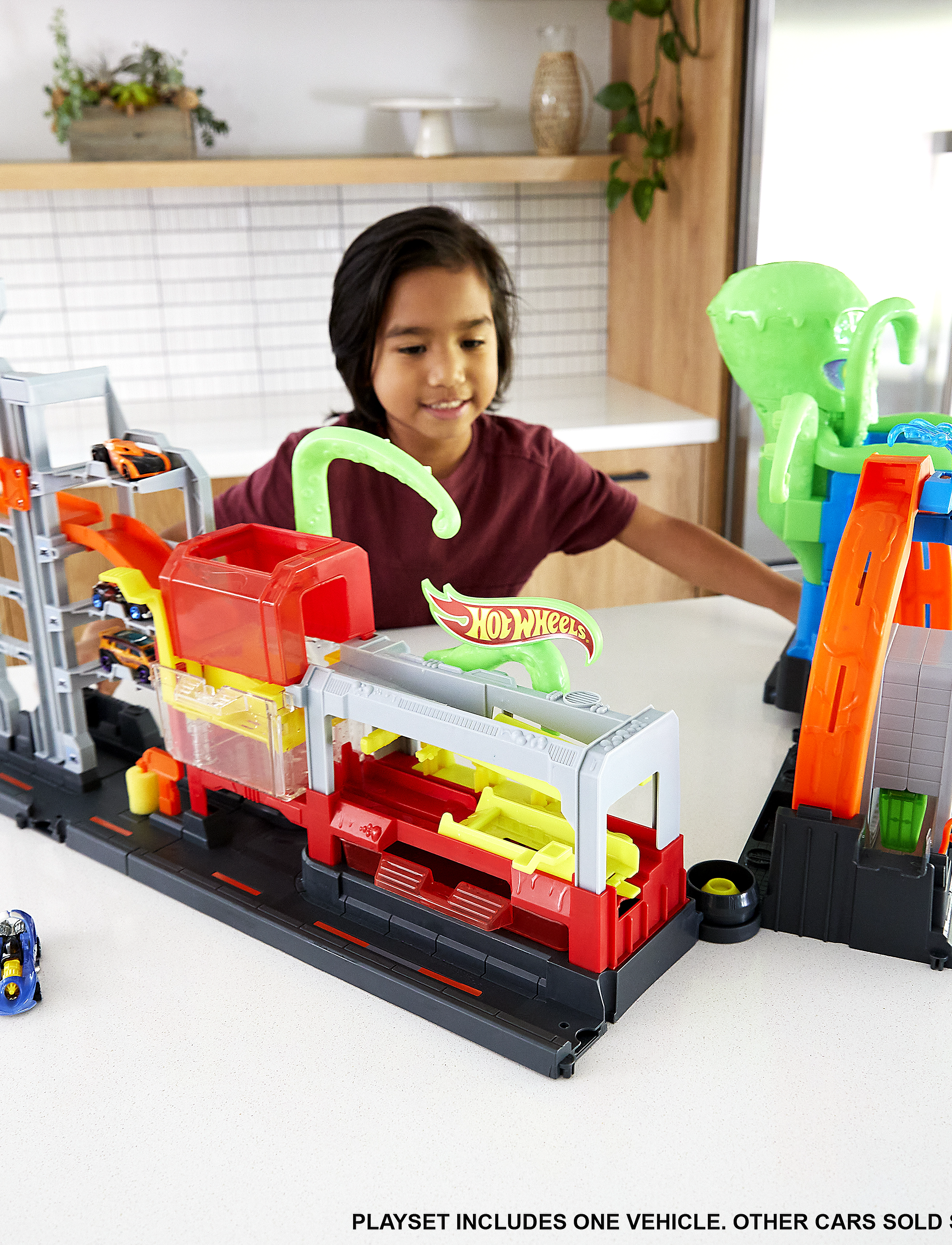 Hot Wheels - City Ultimate Octo Car Wash - multi color - 3