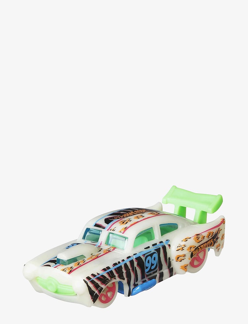 Hot Wheels - Monster Trucks Glow In The Dark Multipack, 10 Toy 1:64 Vehicles: 5 Trucks & 5 Cars - mänguautod - multi color - 3