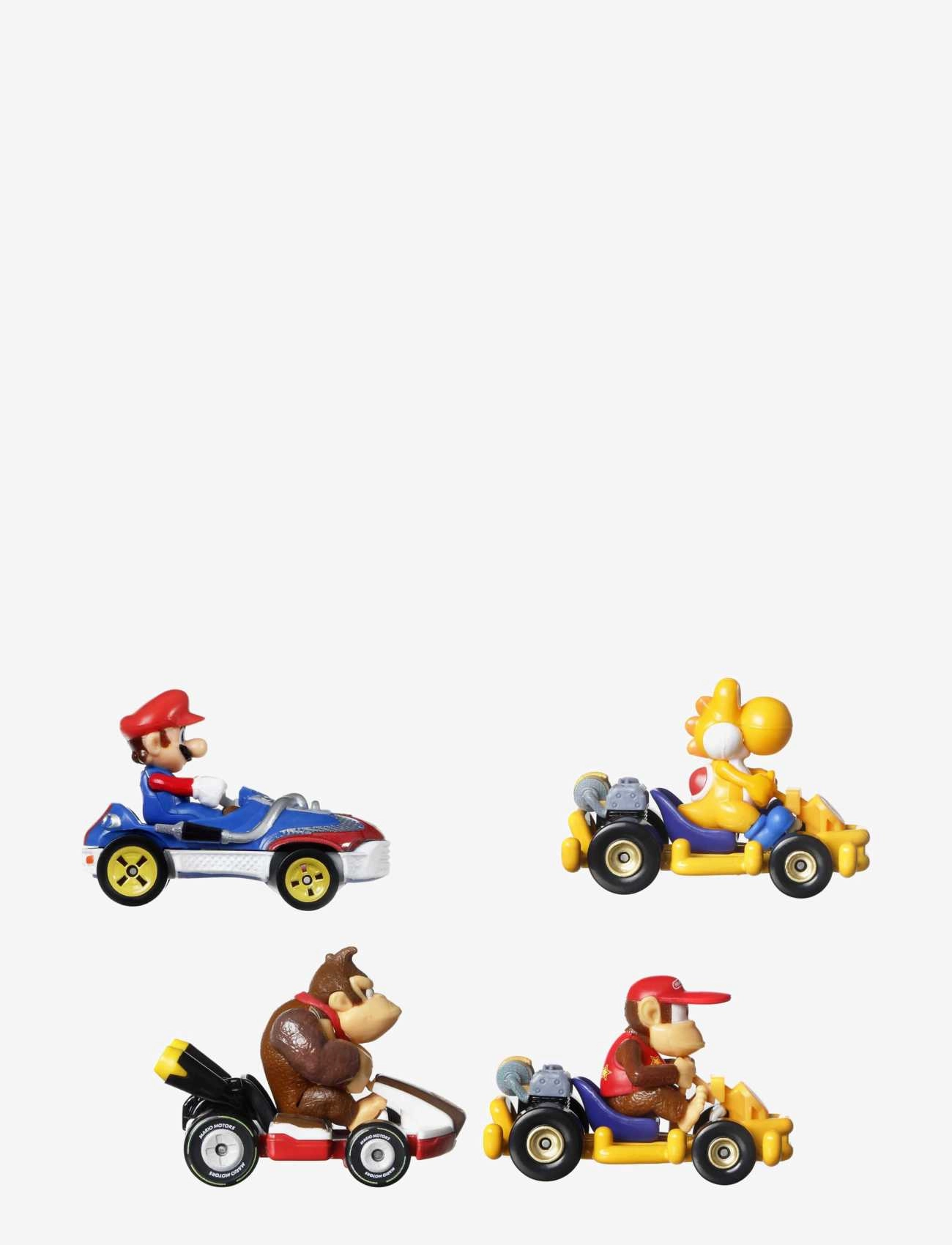 Hot Wheels - Mario Kart Mariokart 4 Pack - multi color - 1