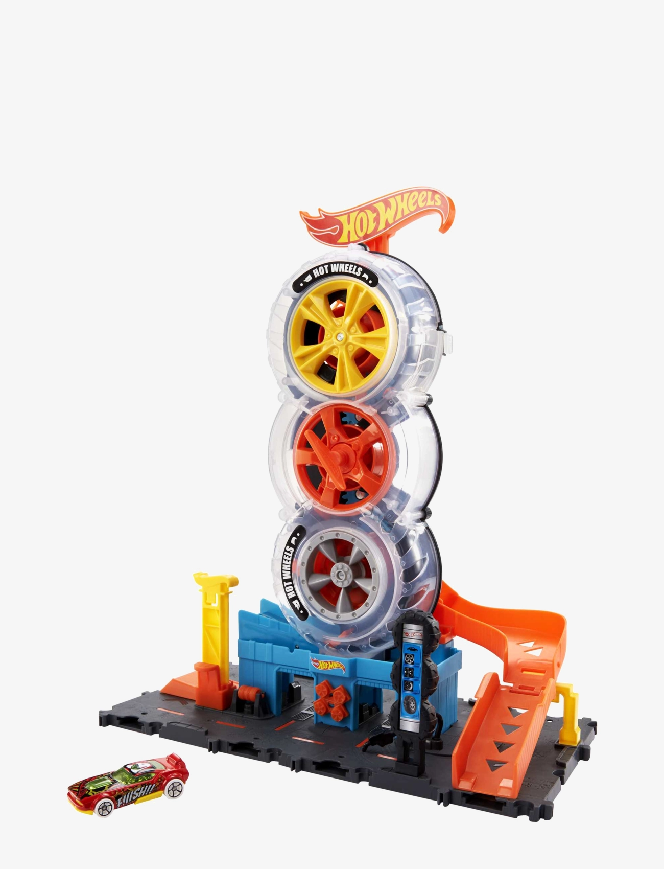 Hot Wheels - City Super Twist Tire Shop - multi color - 0