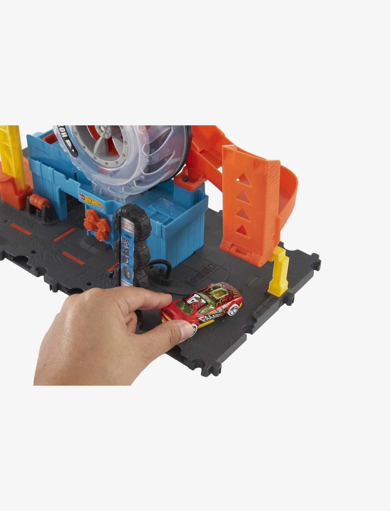 Hot Wheels - City Super Twist Tire Shop - multi color - 2