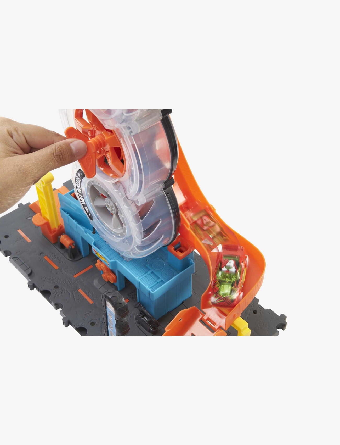 Hot Wheels - City Super Twist Tire Shop - multi color - 3