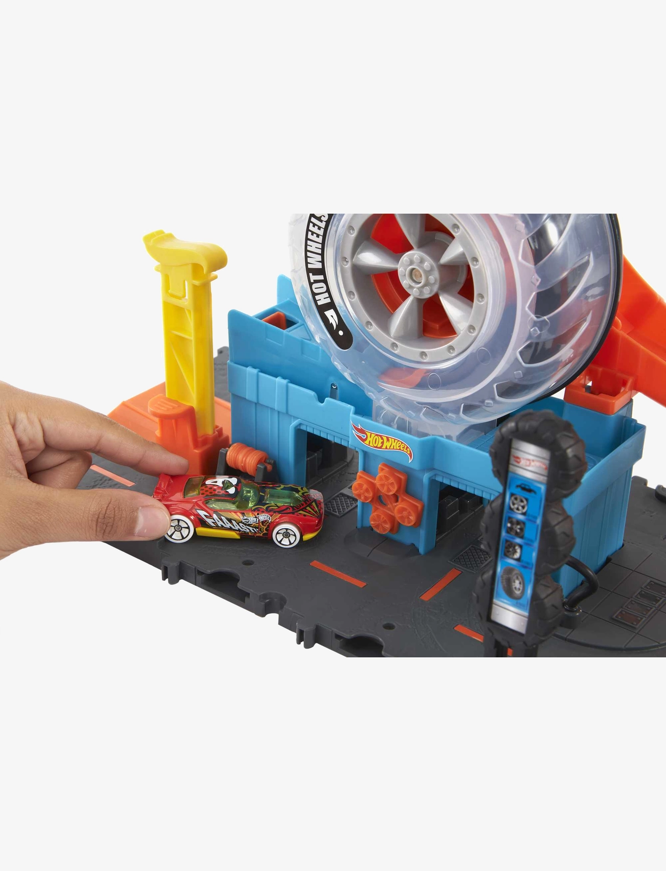 Hot Wheels - City Super Twist Tire Shop - multi color - 4
