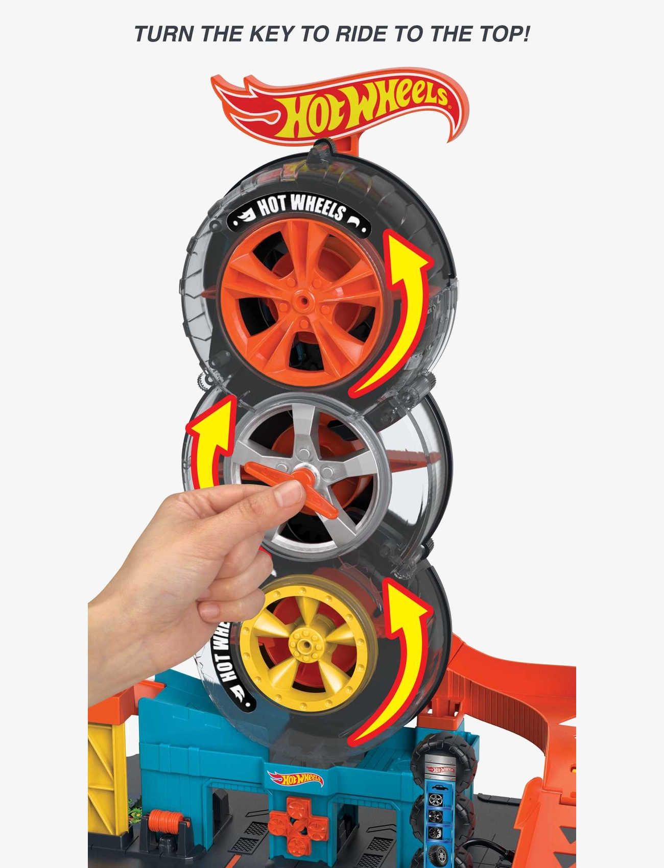 Hot Wheels - City Super Twist Tire Shop - multi color - 5