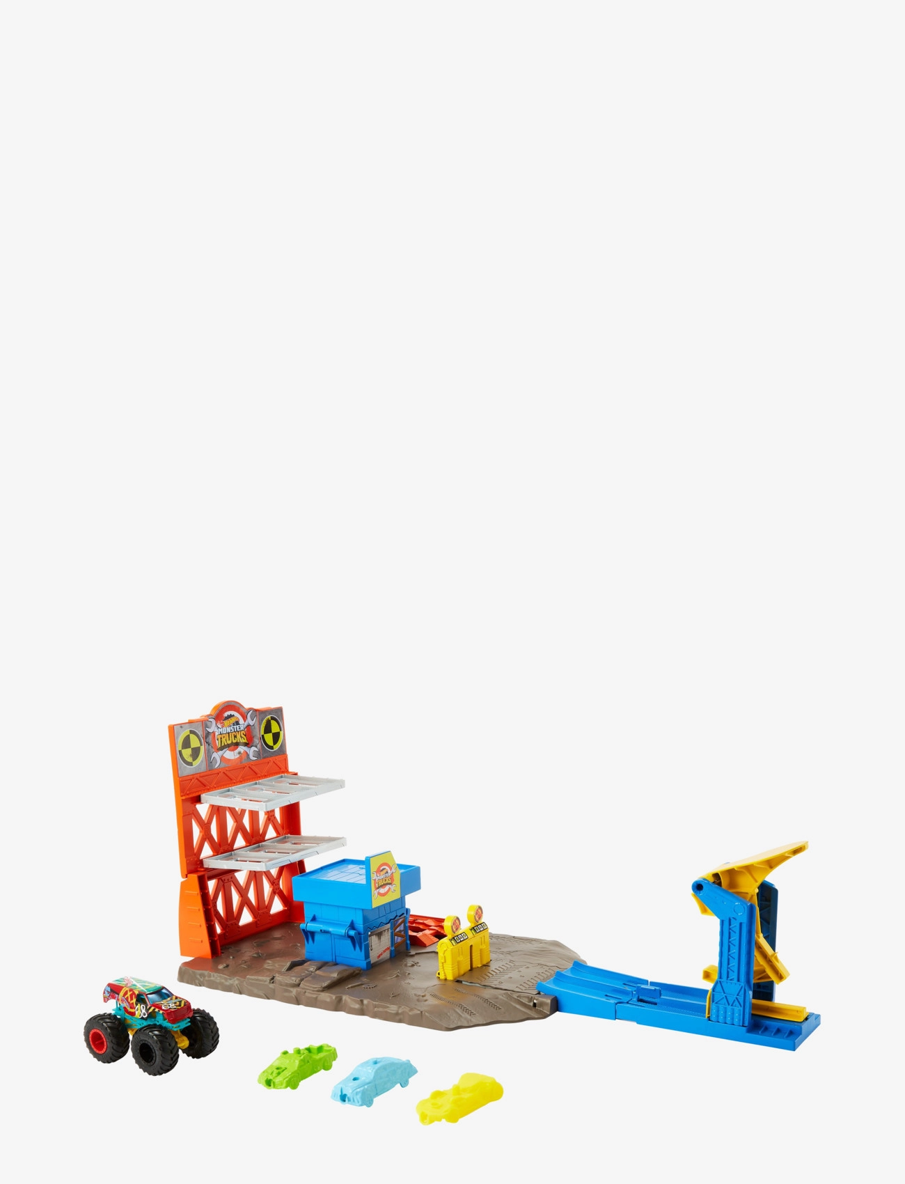 Hot Wheels - Monster Trucks Blast Station Playset - multi color - 0