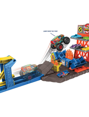 Hot Wheels - Monster Trucks Blast Station Playset - leksaksgarage - multi color - 6