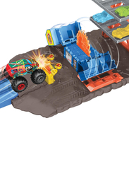 Hot Wheels - Monster Trucks Blast Station Playset - leksaksgarage - multi color - 7