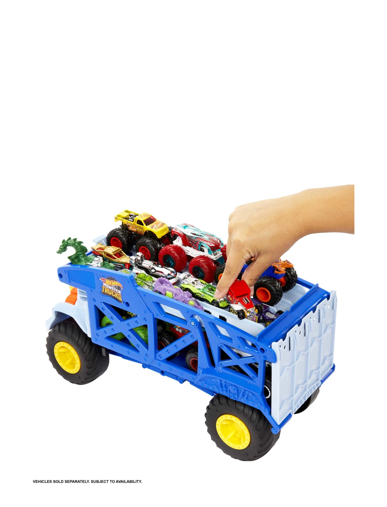 Hot Wheels - Monster Trucks RHINO RIG Vehicle - multi color - 2