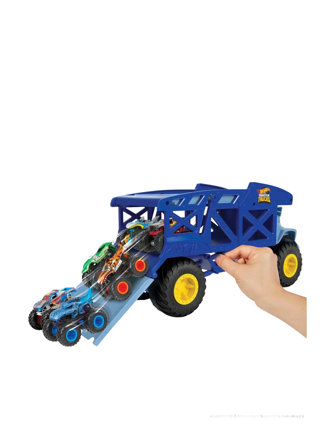 Hot Wheels - Monster Trucks RHINO RIG Vehicle - multi color - 3