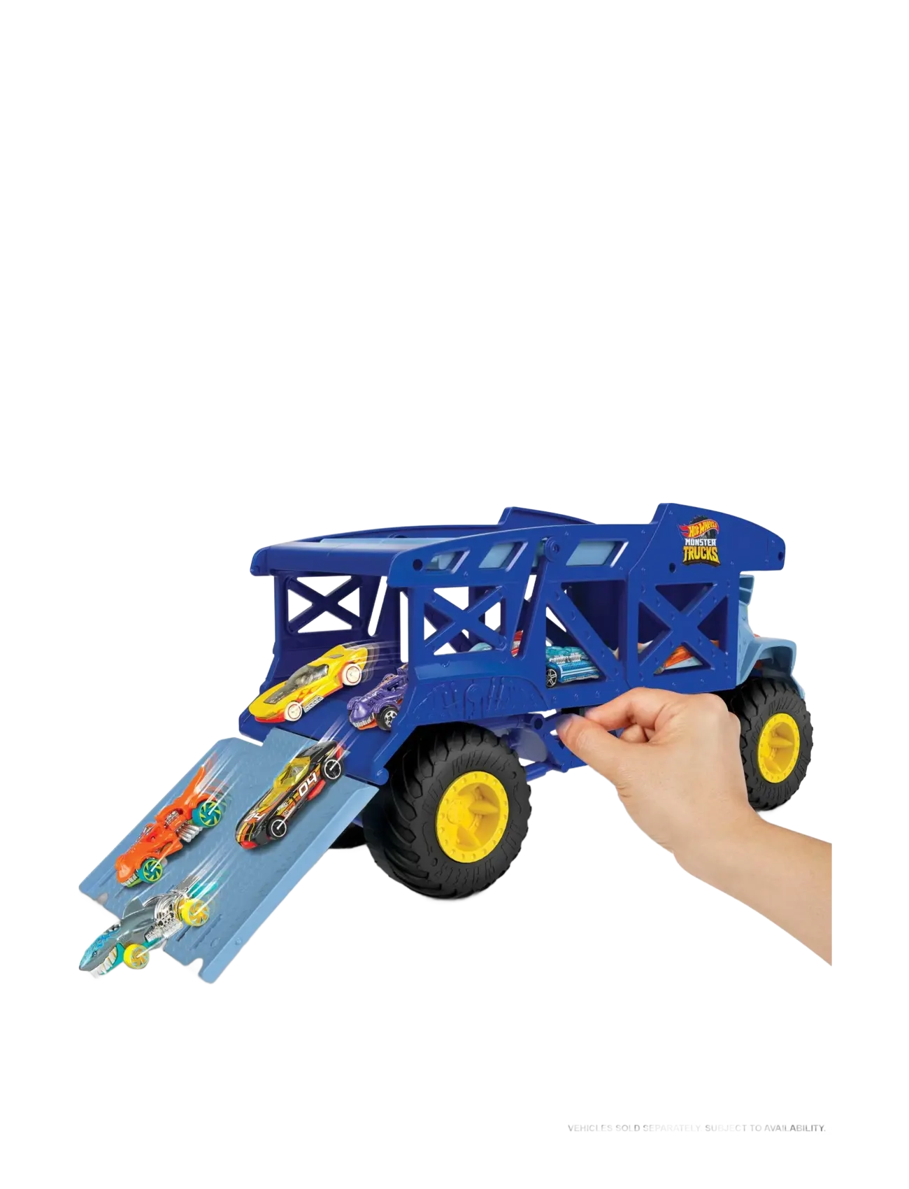 Hot Wheels - Monster Trucks RHINO RIG Vehicle - multi color - 4