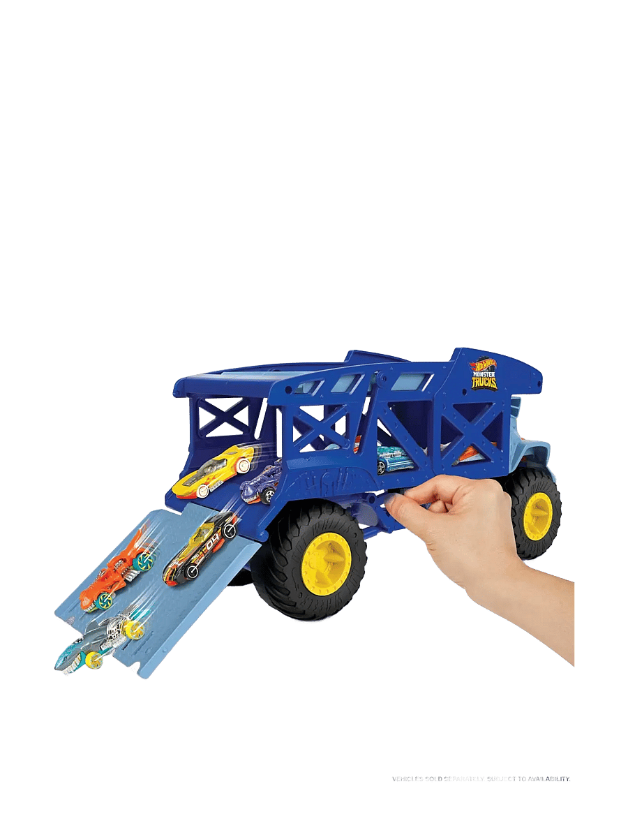 Hot Wheels - Monster Trucks RHINO RIG Vehicle - multi color - 4