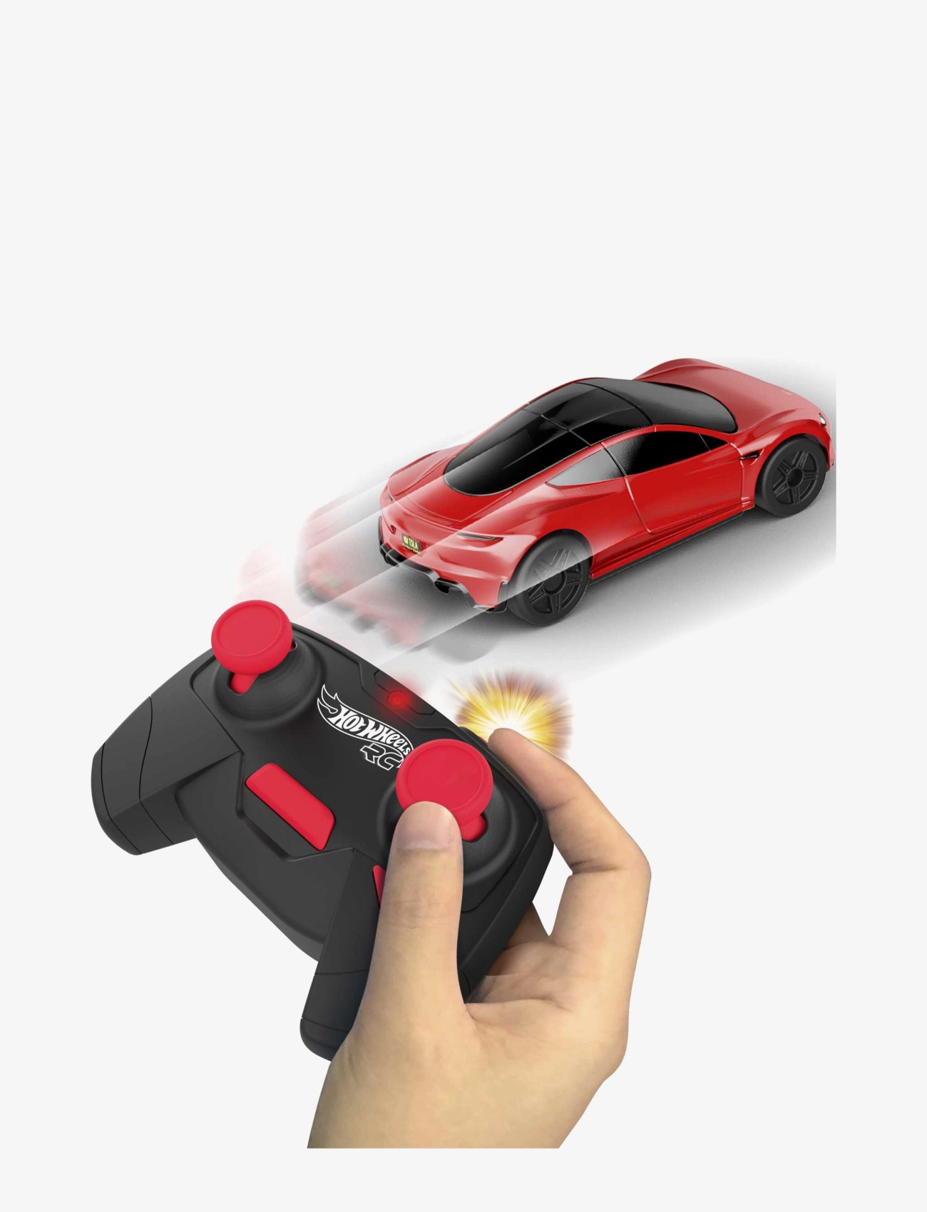 Hot Wheels - R/C RC 1:64 Scale Tesla Roadster - multicolor - 1