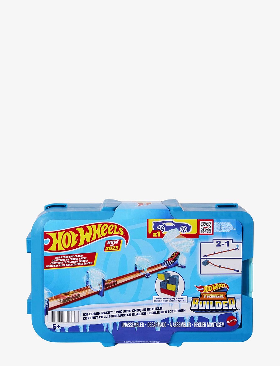 Hot Wheels - Track Builder Ice Crash Pack - multi color - 5