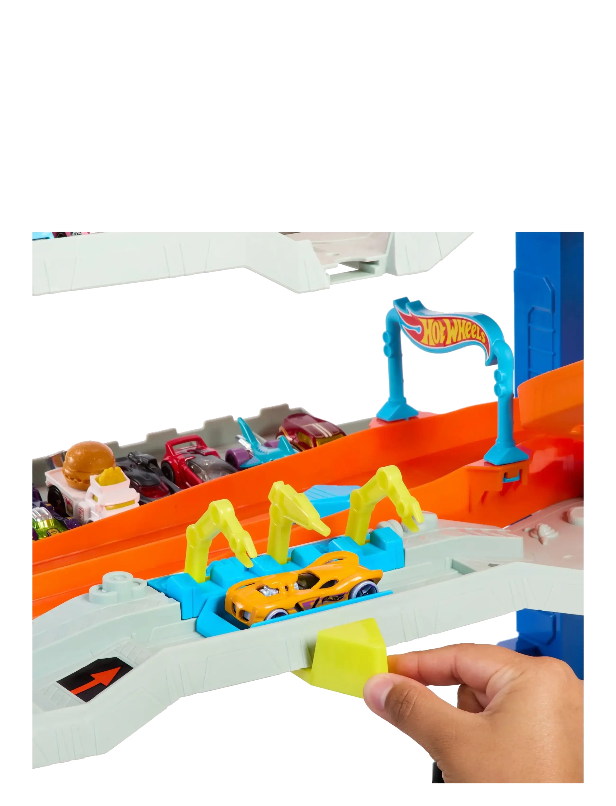 Hot Wheels - HW City Ultimate Dragon Garage - rennbahnen - multi color - 1