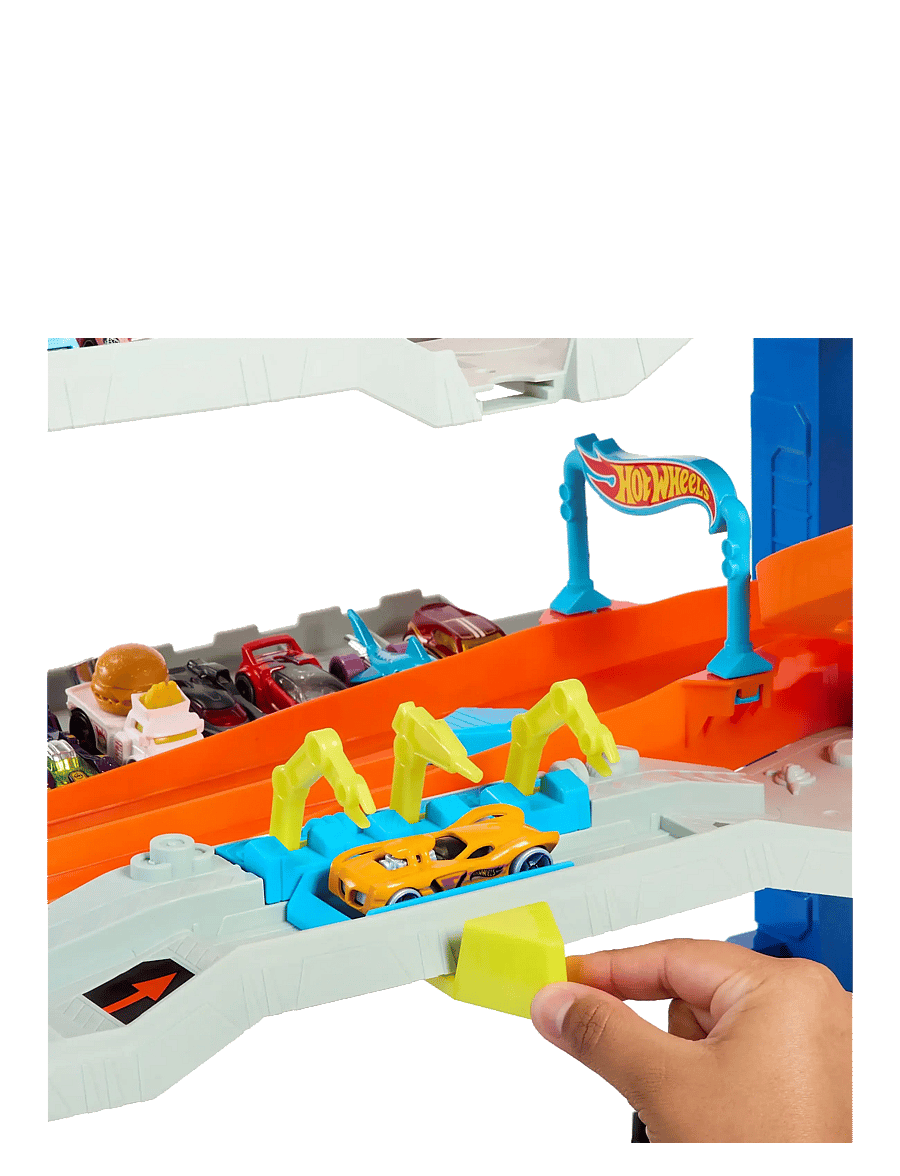 Hot Wheels - HW City Ultimate Dragon Garage - rennbahnen - multi color - 1