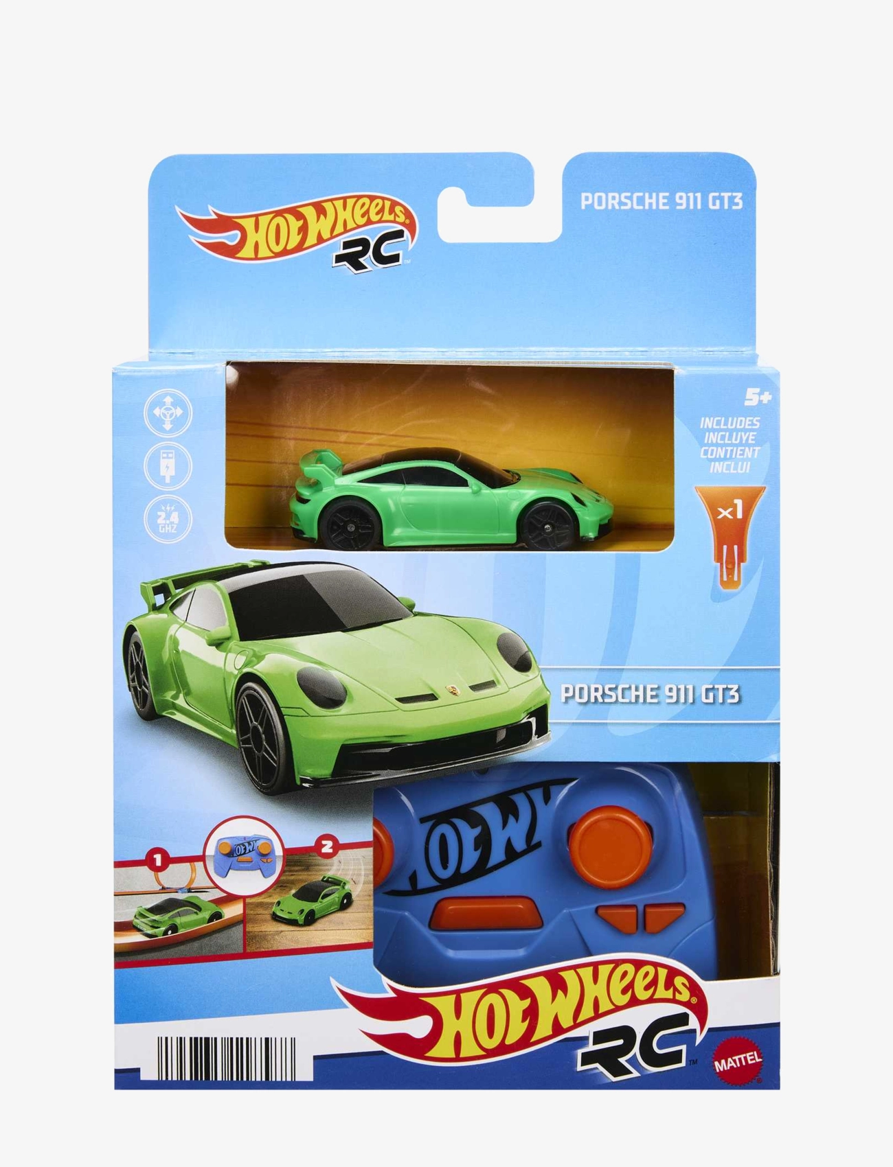 Hot Wheels - R/C Radio-Controlled (RC) model Car Electric engine 1:64 - multicolor - 5