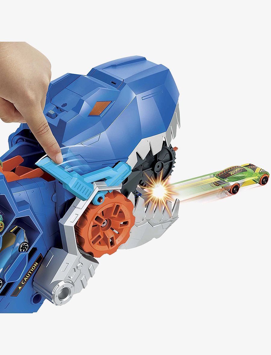 Hot Wheels - HW City Ultimate T-Rex Transporter - veoautod - multi color - 2
