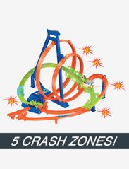 Hot Wheels - Action Epic Crash Dash - racerbaner - multi color - 6