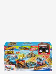 Hot Wheels - Monster Trucks Monster Trucks ARENA SMASHERS COLOR SHIFTERS 5-ALARM RESCUE Playset - autoradat - multi color - 6