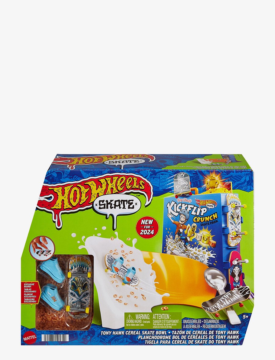 Hot Wheels - SKATE Tony Hawk Cereal Skate Bowl - leikfangasett - multicolor - 2