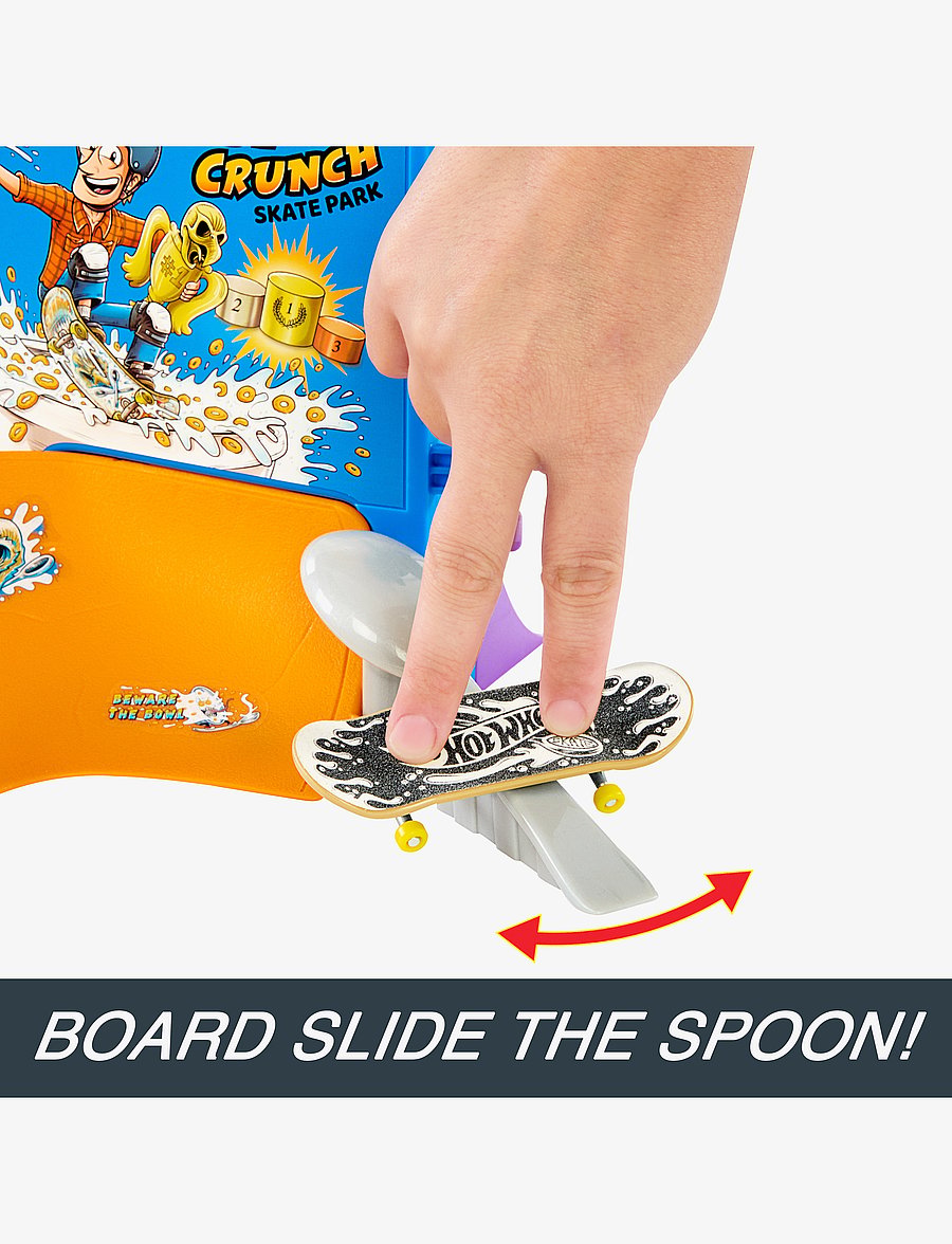 Hot Wheels - SKATE Tony Hawk Cereal Skate Bowl - leikfangasett - multicolor - 4
