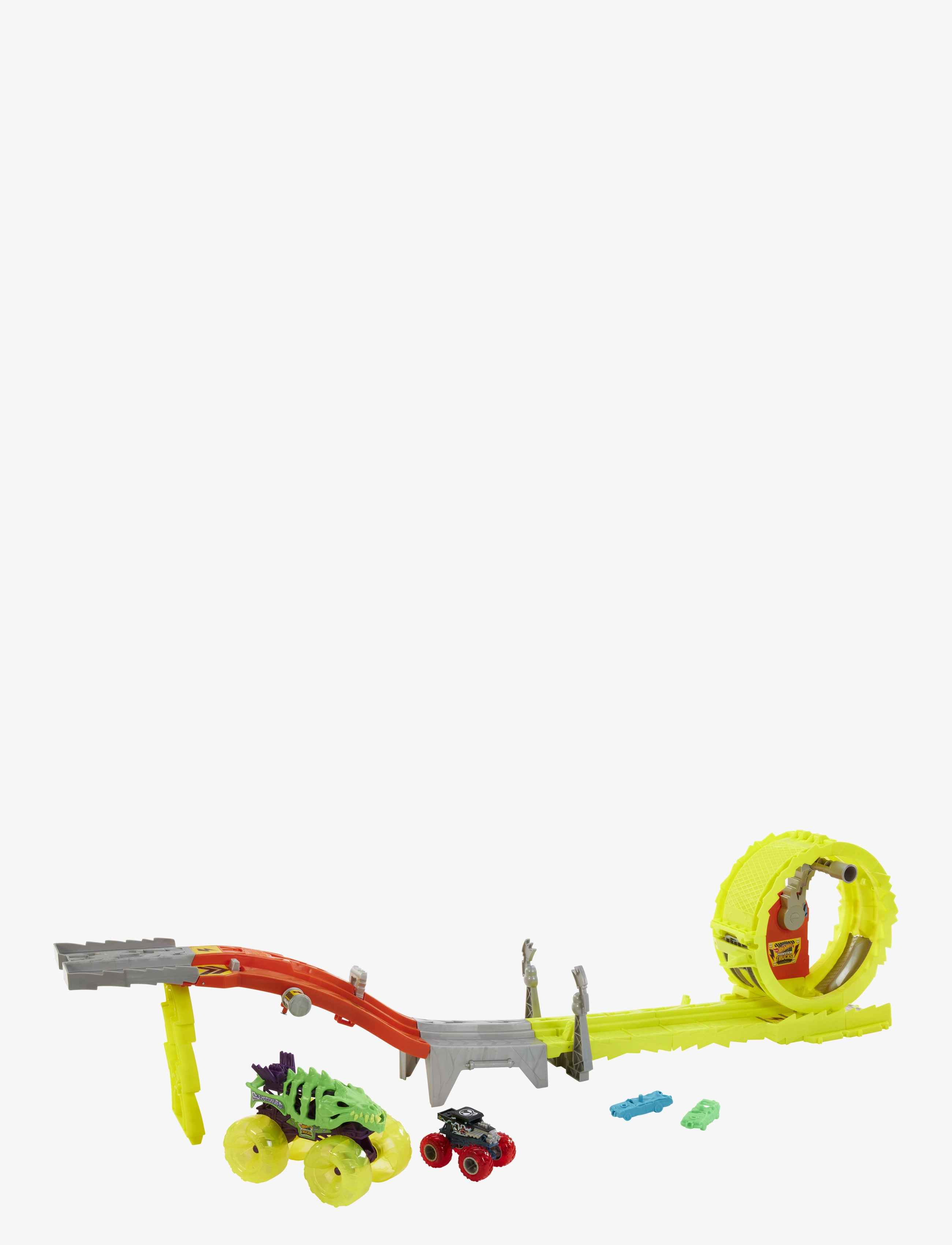 HOT WHEELS Monster Trucks Charge & Chase Challenge Patterned - One Size - Kinder