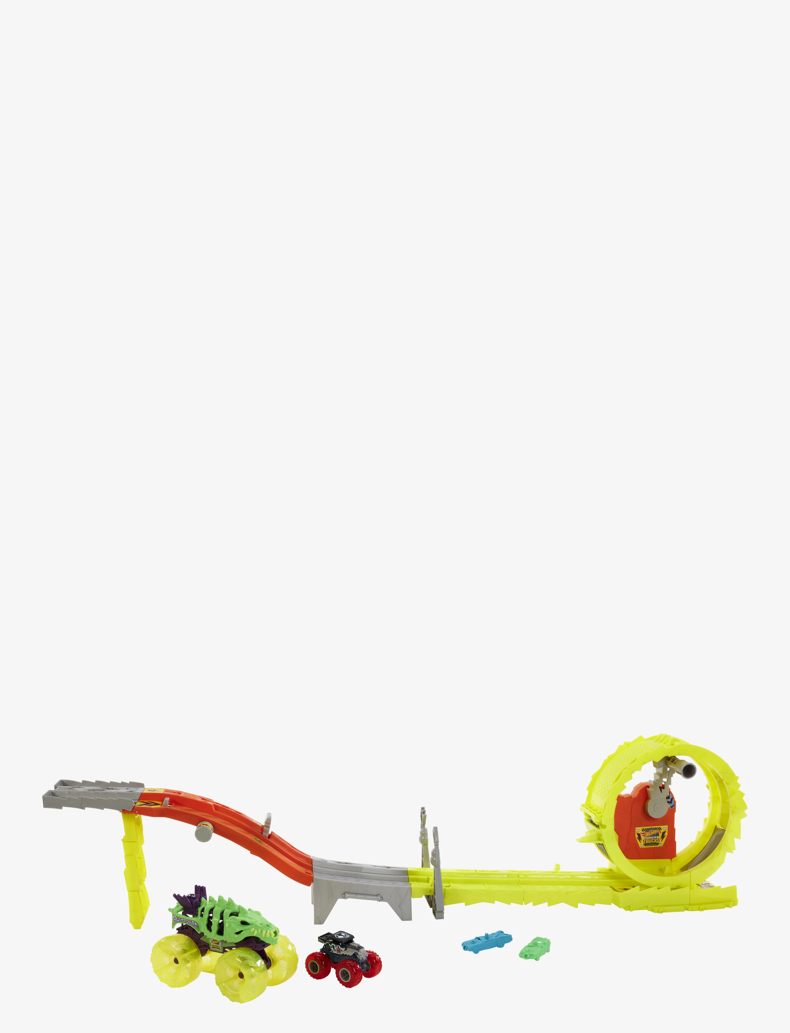 Hot Wheels - Monster Trucks CHARGE & CHASE CHALLENGE - circuits de course - multicolor - 2