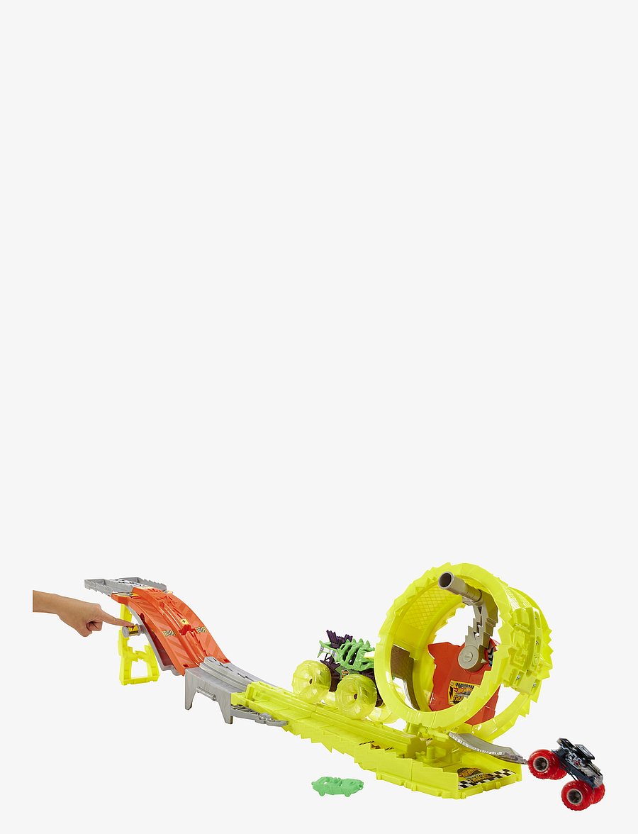 Hot Wheels - Monster Trucks CHARGE & CHASE CHALLENGE - rennbahnen - multicolor - 4