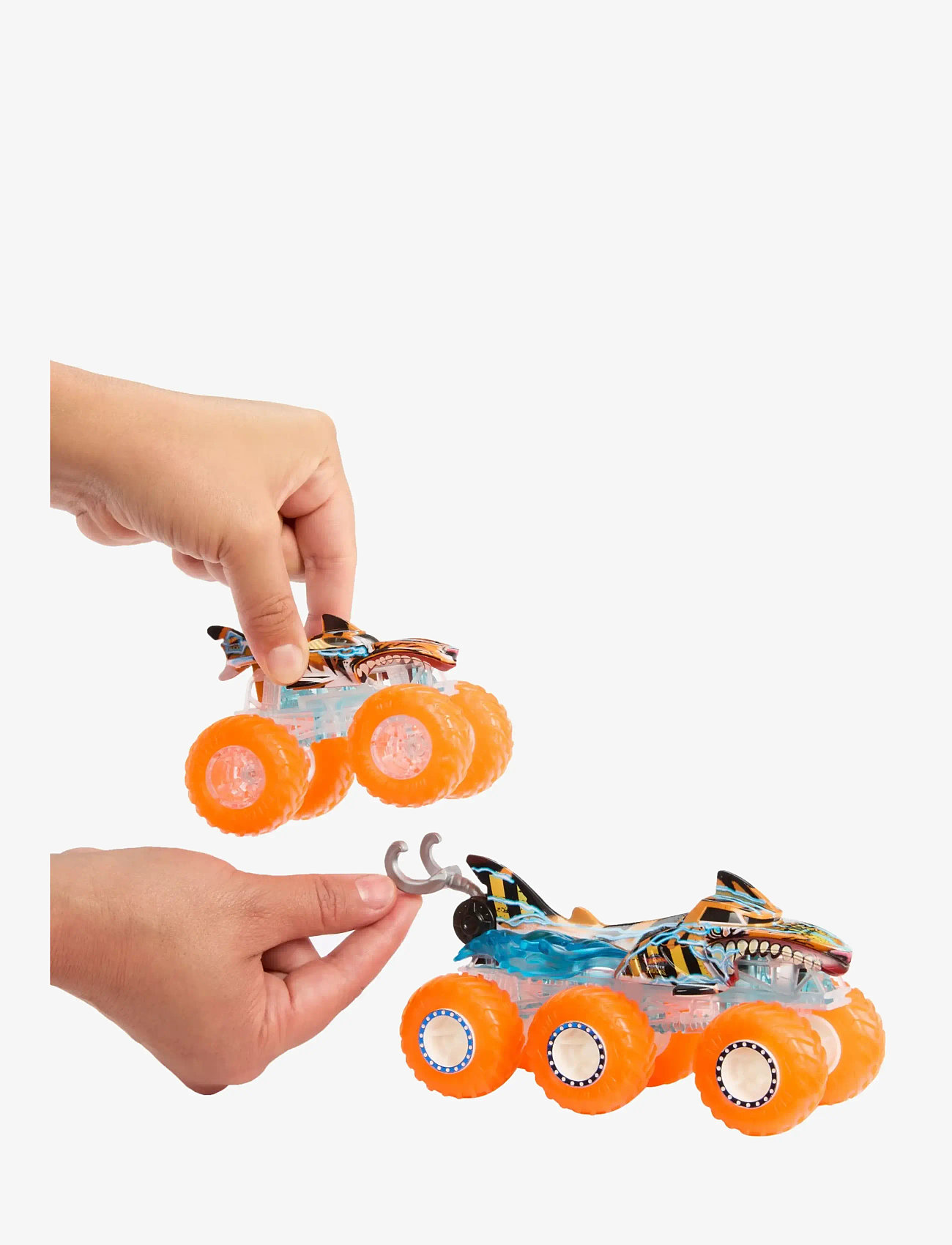 Hot Wheels - Monster Trucks Power Smashers Toy Truck & Big Rig Multipack (4 Toy Trucks) - lkw - multicolor - 4